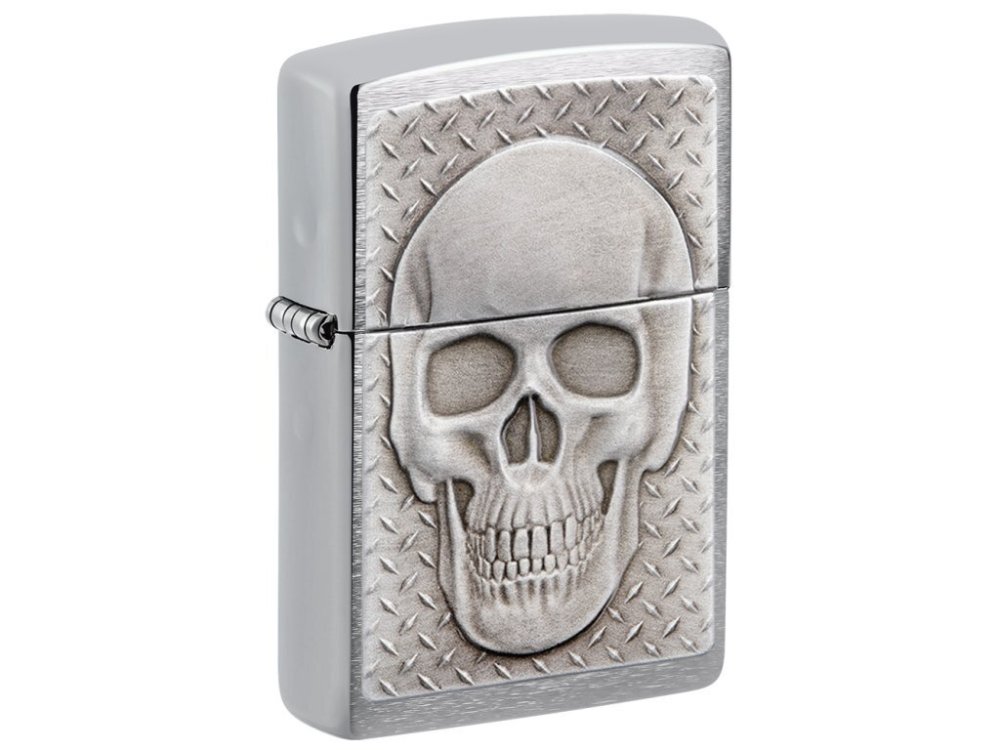 Zippo 21972 Skull With Brain Surprise