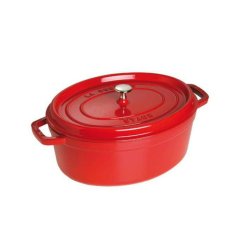 Staub Cocotte pot oval 29 cm/4,2 l cherry, 1102906