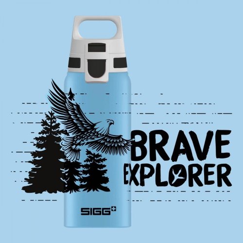 Sigg WMB One Baby-Trinkflasche 600 ml, Brave Eagle, 9002.40