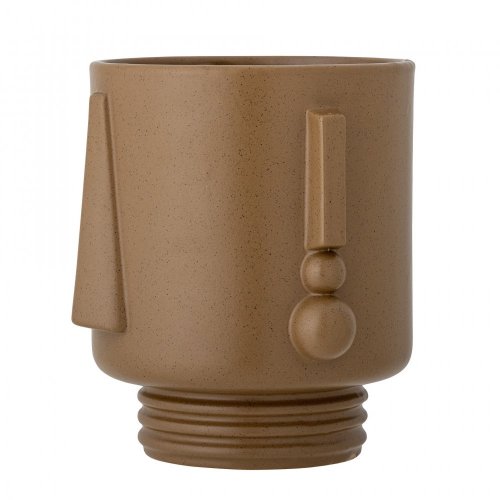 Guxim Flowerpot, Brown, Stoneware - 82057493