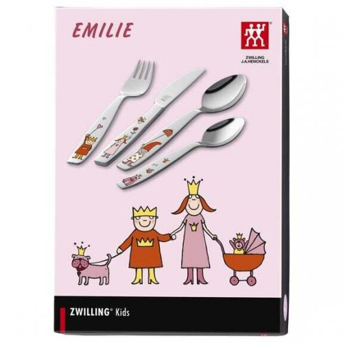 Detská súprava príborov Zwilling Princess Emilie 4 ks, 7136-210