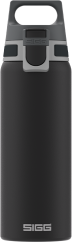 Sigg Shield One fľaša na pitie z nehrdzavejúcej ocele 750 ml, čierna, 8992.30
