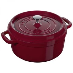 Staub Cocotte okrúhly hrniec 24 cm/3,8 l bordeaux, 40502-294