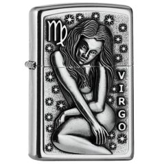 Zippo 25547 Virgo Zodiac Emblem