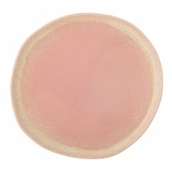 Bloomingville Louisa stoneware plate 27 cm, pink, 82060539