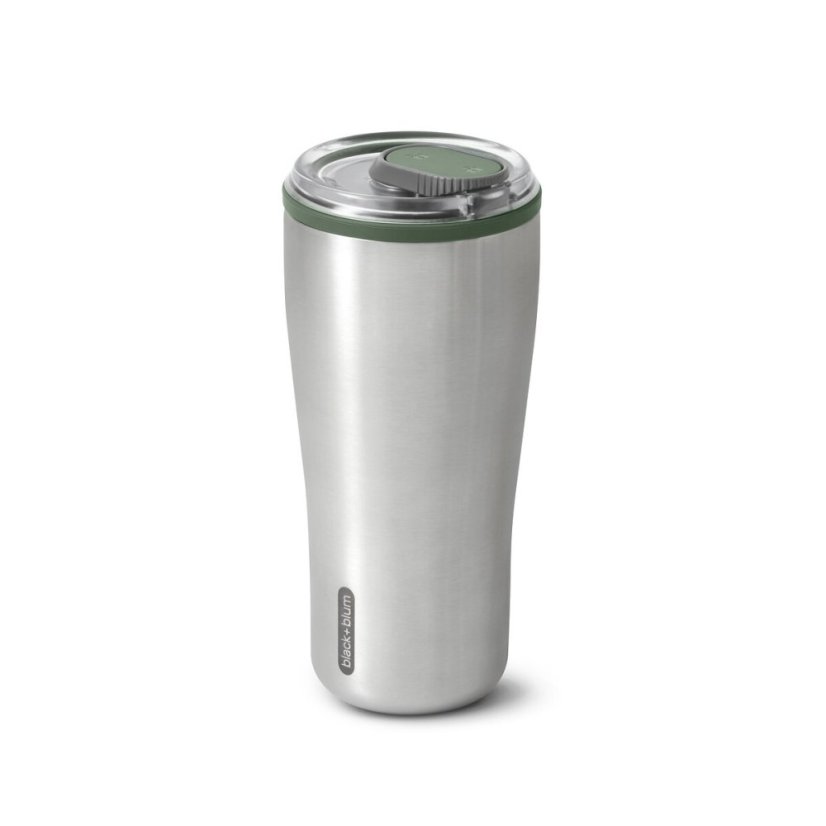Black+Blum stainless steel travel thermo mug 600 ml, olive, BAM-TT010