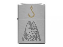 Zippo 21943 Fischhaken Design Feuerzeug