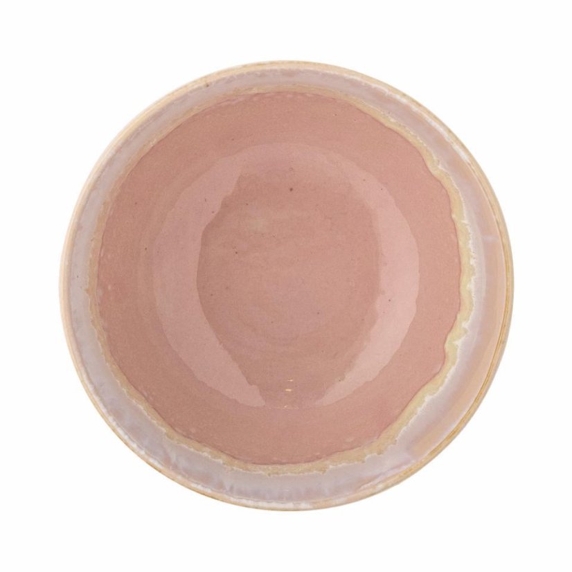 Bloomingville Louisa Schale aus Steingut 13,5 cm, rosa, 82060543
