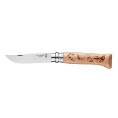Opinel Graviertes Wandermesser N°08 Schließmesser 8,5 cm, 002186