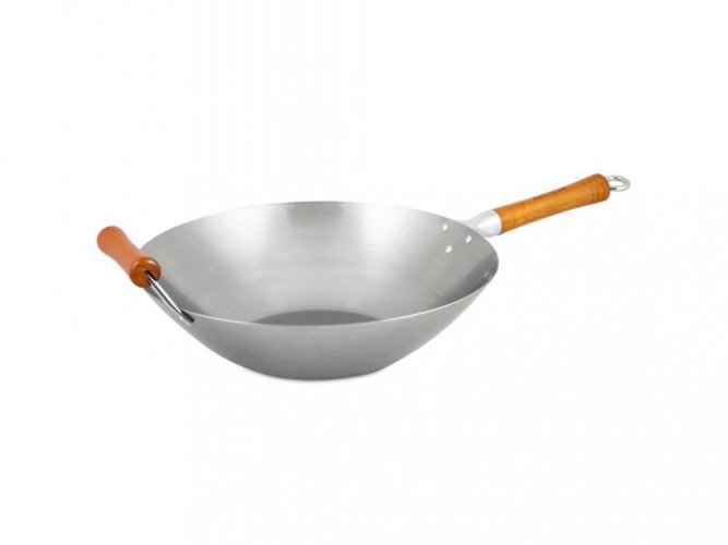 Ken Hom wok Excellence carbon steel frying pan, 32 cm, KH432003