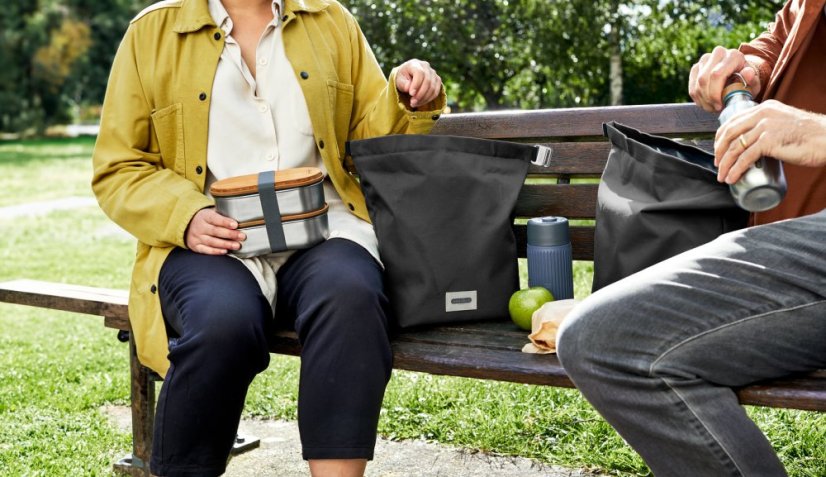 Black+Blum Thermotasche für Lagerung und Transport von Lebensmitteln 6,7 l, schwarz, LBB018