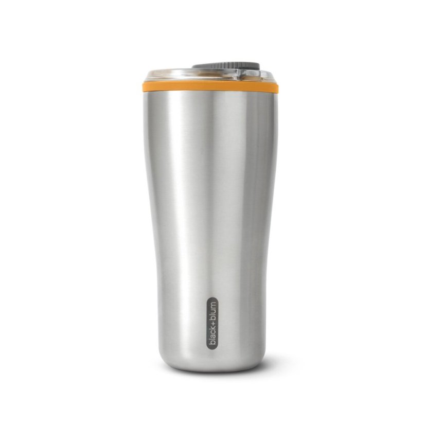 Black+Blum Edelstahl Reise-Thermobecher 600 ml, orange, BAM-TT003