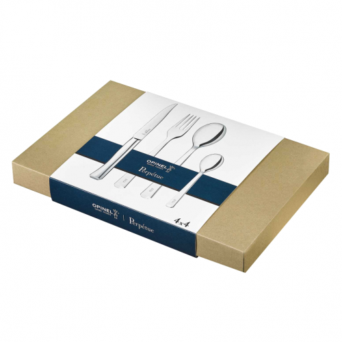 Opinel Perpétue cutlery set 16 pcs, stainless steel, 002453