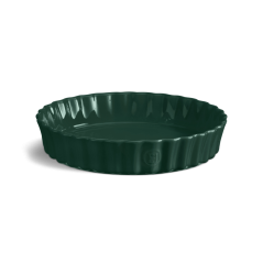 Emile Henry deep cake tin 28 cm, cedar green, 076028