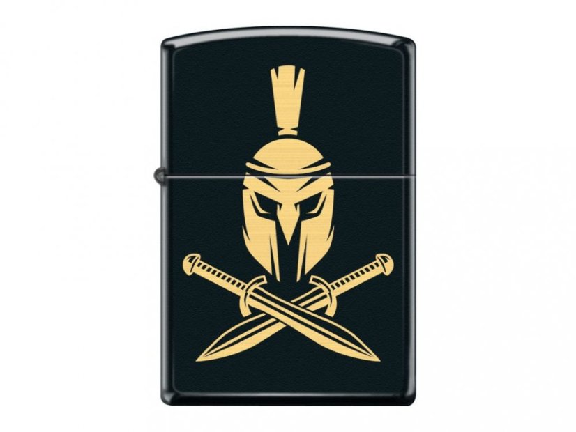 Zippo 26932 Helm mit gekreuzten Schwertern Feuerzeug