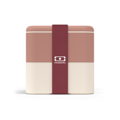 Monbento Square snack box 1,7 l, pink mocha, 13120067