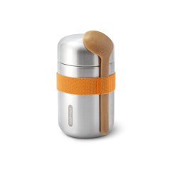 Black+Blum Reisefutterbehälter mit Löffel 0,4 l, orange, BAM-FFB-S003