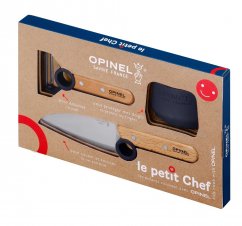 Detská kuchárska súprava Opinel Le Petit Chef, modrá, 002605