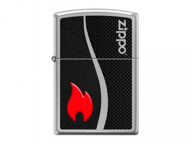 Zippo-Feuerzeug 22101 Zippo und Flamme