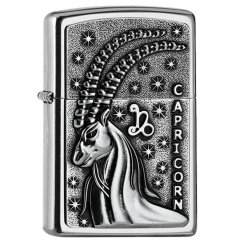 Zippo 25554 Capricorn Zodiac Emblem