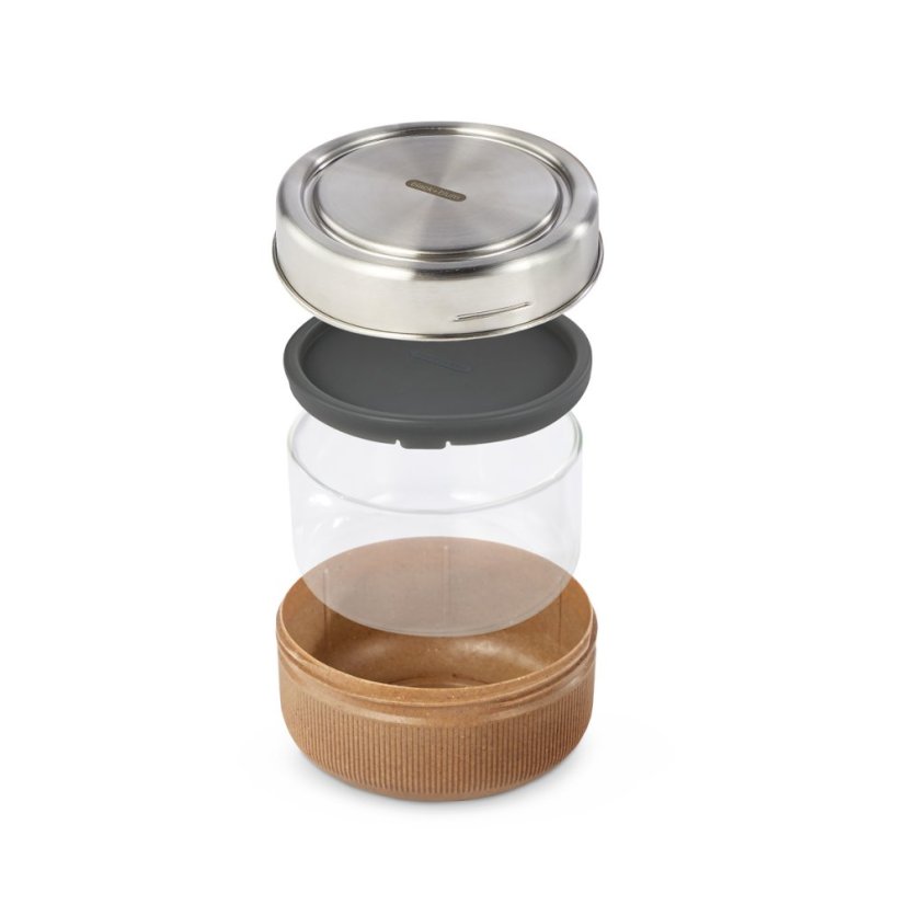 Black+Blum glass snack box 0,75 l, almond, GR-LB-L014