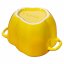 Staub Cocotte Keramik-Backform in Form einer Paprika 12 cm/0,47 l, gelb, 40500-324