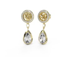 Earring Guess JUBE05235JWYGTU 4G Light