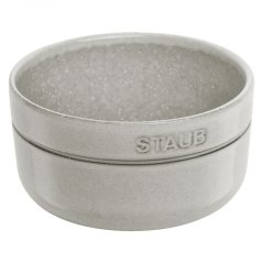 Staub Keramikschüssel rund 12 cm/0,5 l, weißer Trüffel, 40508-032