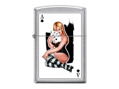 Zippo 25973 Girl With Ace Card