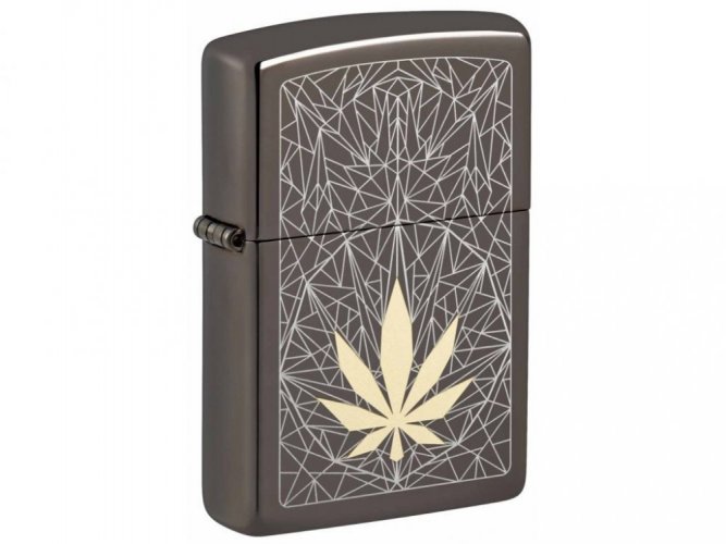 Zippo 25644 Cannabis Design