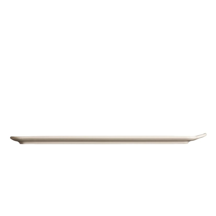 Emile Henry Aperitivo Serviertablett 42 x 11 cm, elfenbeinfarben, 025003