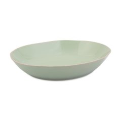Jamie Oliver Big Love Servierschüssel aus Steingut 39 x 32 cm, grün, JOBLBOWL39