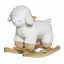 Laasrith Rocking Toy, Sheep, White, Polyester - 56605629