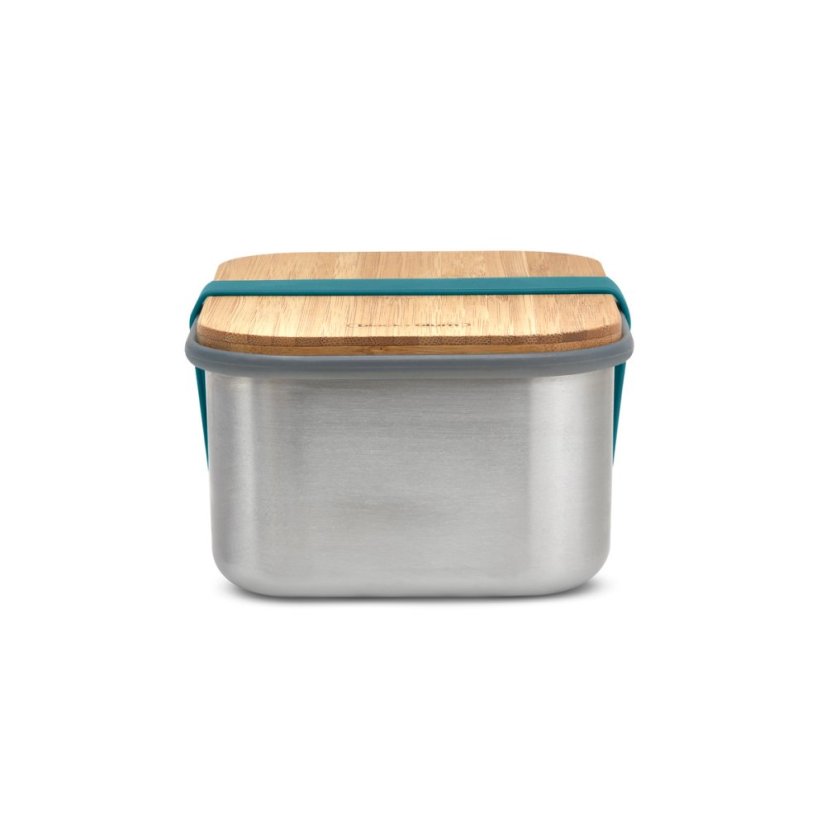 Black+Blum snack box with bamboo lid 1,25 l, ocean, BAM-SB-L005