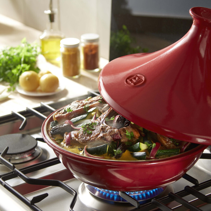 Emile Henry Tajine 32 cm/3 l, Granat, 345632