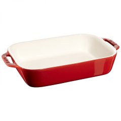 Staub Keramik-Backform 27 x 20 cm/2,4 l kirschrot, 40510-809