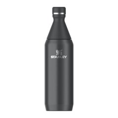 Stanley The All Day Slim termofľaša na vodu 600 ml, čierna, 10-12069-024