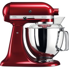 KitchenAid Artisan Küchenmaschine 4,8 l, Metallic-Rot, 5KSM175PSECA