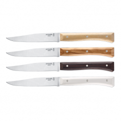 Opinel Facette cutlery knife set, 4 pcs, mix of colours, 002568