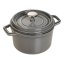 Staub Cocotte round pot 14 cm/0,8 l grey, 1101418