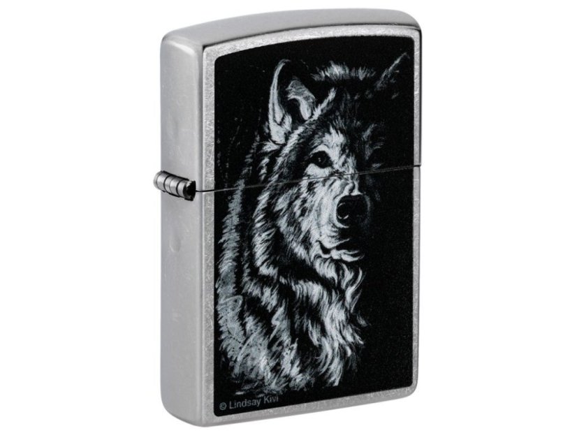 Zippo 25661 Lindsay Kivi Shadow Wolf