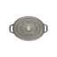 Staub Cocotte pot oval 23 cm/2,3 l grey, 1102318