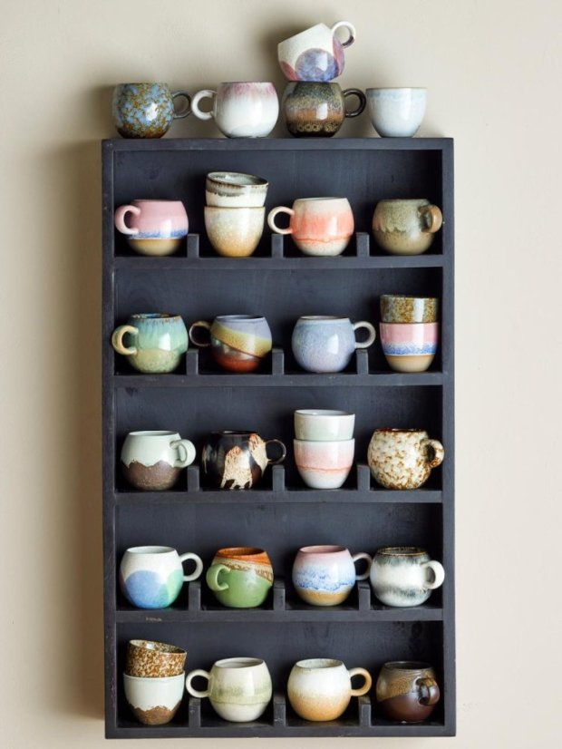 Bloomingville Paula stoneware mug 275 ml, grey, 82057619