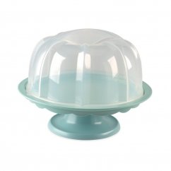 Nordic Ware cake and bundt tray with lid, turquoise, 50003