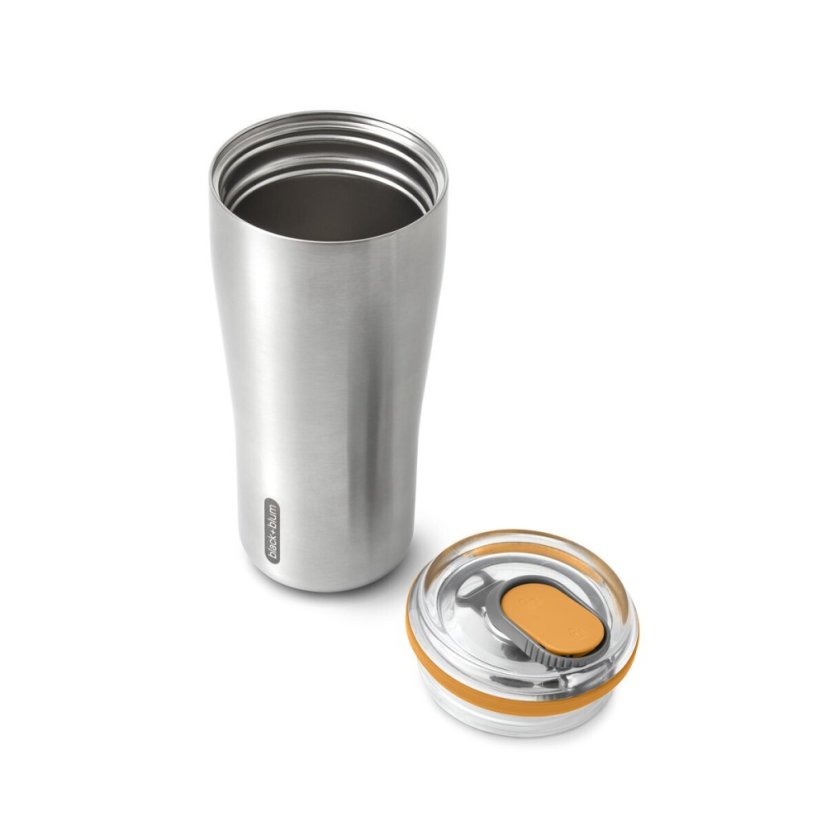 Black+Blum Edelstahl Reise-Thermobecher 600 ml, orange, BAM-TT003