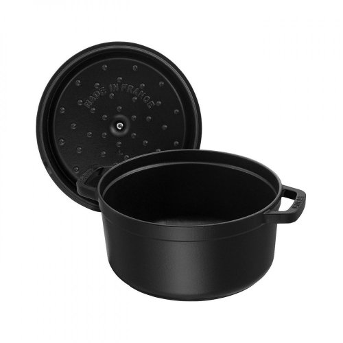 Staub Cocotte round pot 18 cm/1,7 l black, 1101825