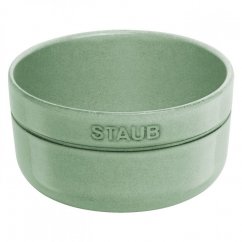 Staub ceramic round bowl 12 cm/0,5 l, sage green, 40508-185