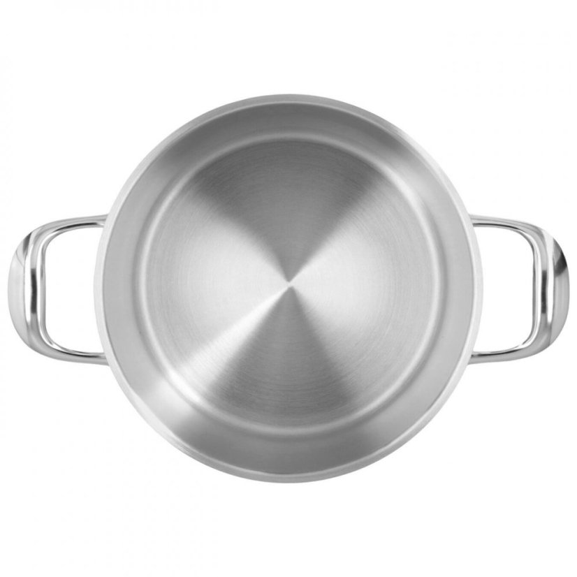 Demeyere Atlantis 7 hoher Topf mit Deckel 20 cm/5 l, 40850-144