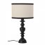 Stolní lampa Sela, černá, kaučukové dřevo - 82049612