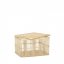 Bambusové košíky s víkem, sada 2 kusů různých velikostí – 031501